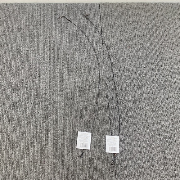 2 Hurricane Salt Tackle Coated Steel Trolling Fishing Leaders Black 20in 90lb - Picture 4 of 12